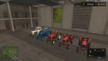 Пак тракторов MTZ 80/82/510/512 V2.0 для Farming Simulator 2017