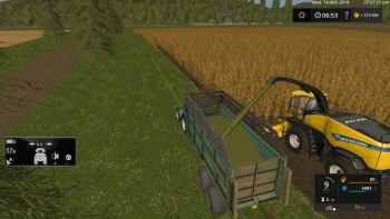 Силосный прицеп МТУ18С v 1.1 для Farming Simulator 2017