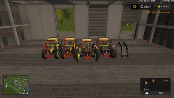 Трактор MB TRAC PACKAGE V2.2 для Farming Simulator 2017