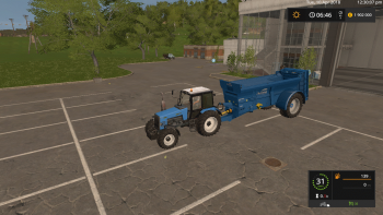 Разбрасыватель навоза BUNNING MANURE SPREADER V1.1 для Farming Simulator 2017
