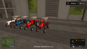 Трактор KRAMER KL714 V0.9 для Farming Simulator 2017