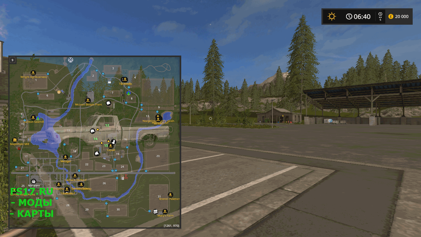 farming simulator 17 maps golden crest valley