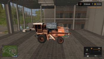 Комбайн ДОН 1500 А v 2.2 для Farming Simulator 2017
