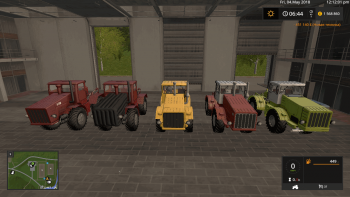 Трактор К-700 Ранний выпуск для Farming Simulator 2017
