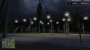 Пак фонарей MANUAL LIGHTS V1.0.0.0 для Farming Simulator 2017
