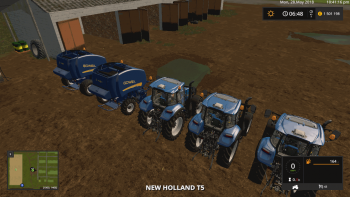 Тюкопресс GOWEIL G1 F125 V2.1 для Farming Simulator 2017