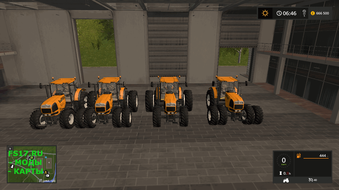 Трактор RENAULT ATLES 925RZ V1.2 для Farming Simulator 2017