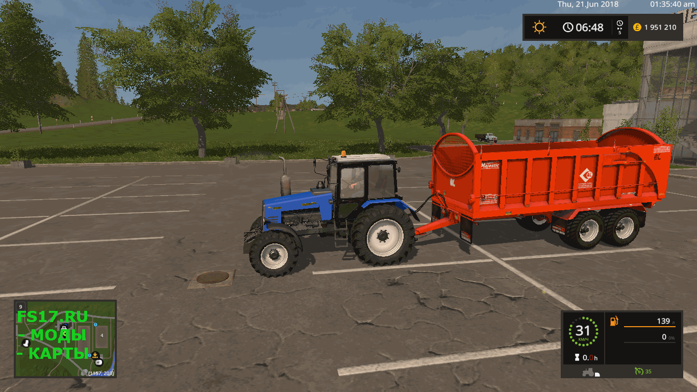 Пак прицепов Larrington Majestic 16T v 1.0 для Farming Simulator 2017