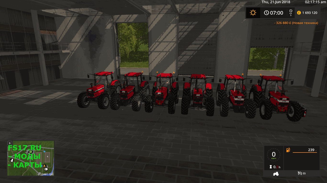 Пак CASE 14XX XL V1.0 для Farming Simulator 2017