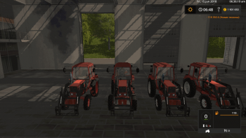 Трактор MTZ 82 BELARUS V1.0 для Farming Simulator 2017