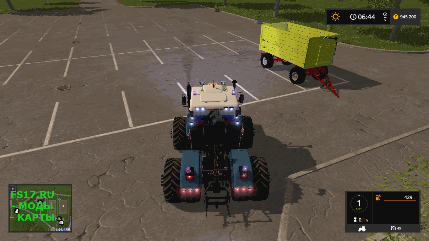 Прицеп CONOW HW180 v 1.0 для Farming Simulator 2017