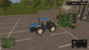 Культиватор JOHN DEERE 420 CULTIVATOR V1.0 для Farming Simulator 2017