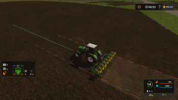 Сеялка JOHN DEERE SEEDER V1.1 для Farming Simulator 2017