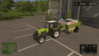 Тюкопресс CLAAS QUADRANT 1200 V1.0.0.0 для Farming Simulator 2017