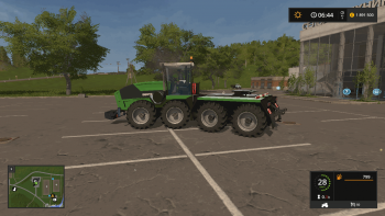 Трактор DEUTZ-FAHR AGRO XXL FINAL для Farming Simulator 2017