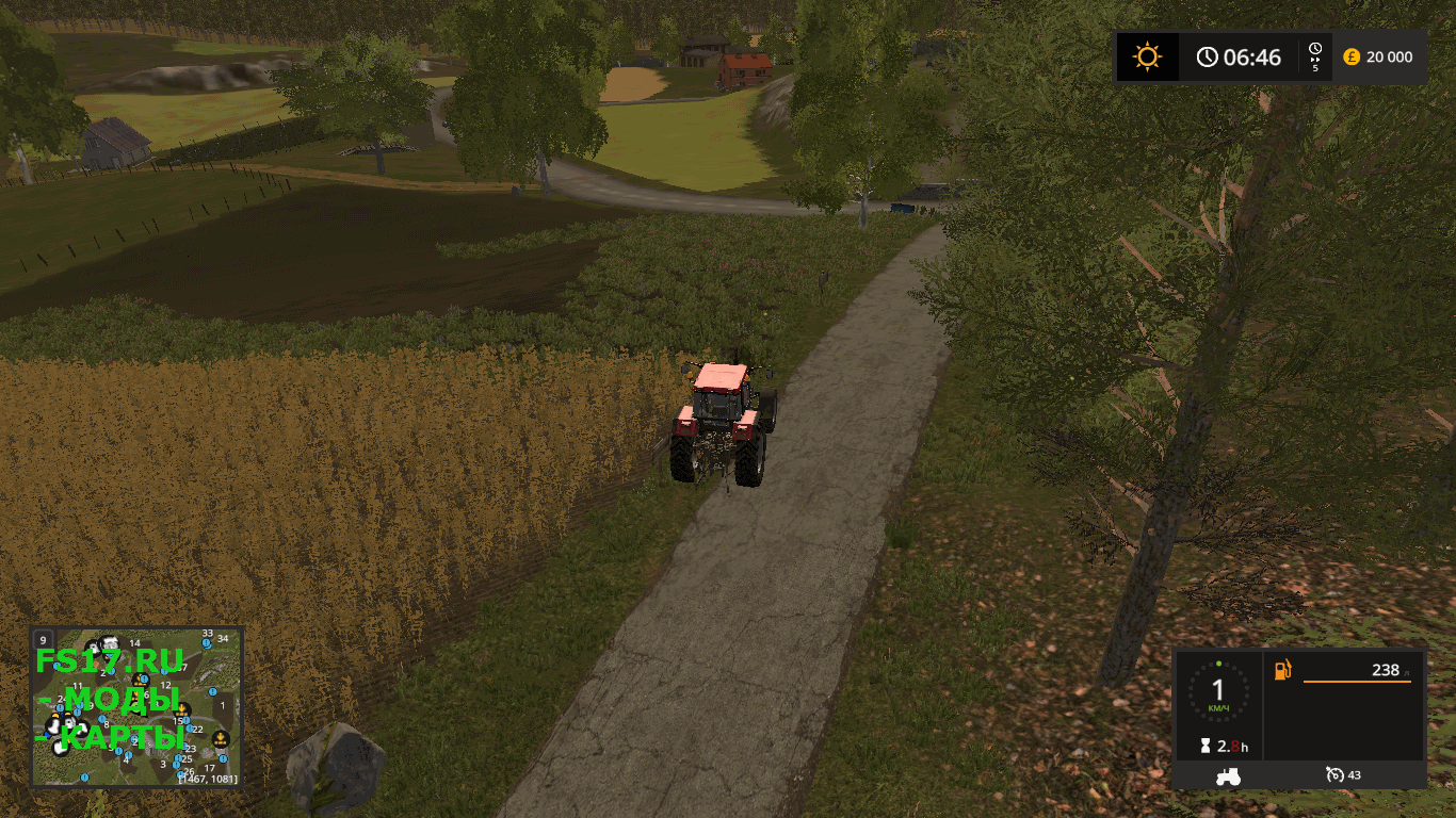 Карта The Hill Of Slovenia V1001 для Farming Simulator 2017 Farming Simulator игра Фермер 9967