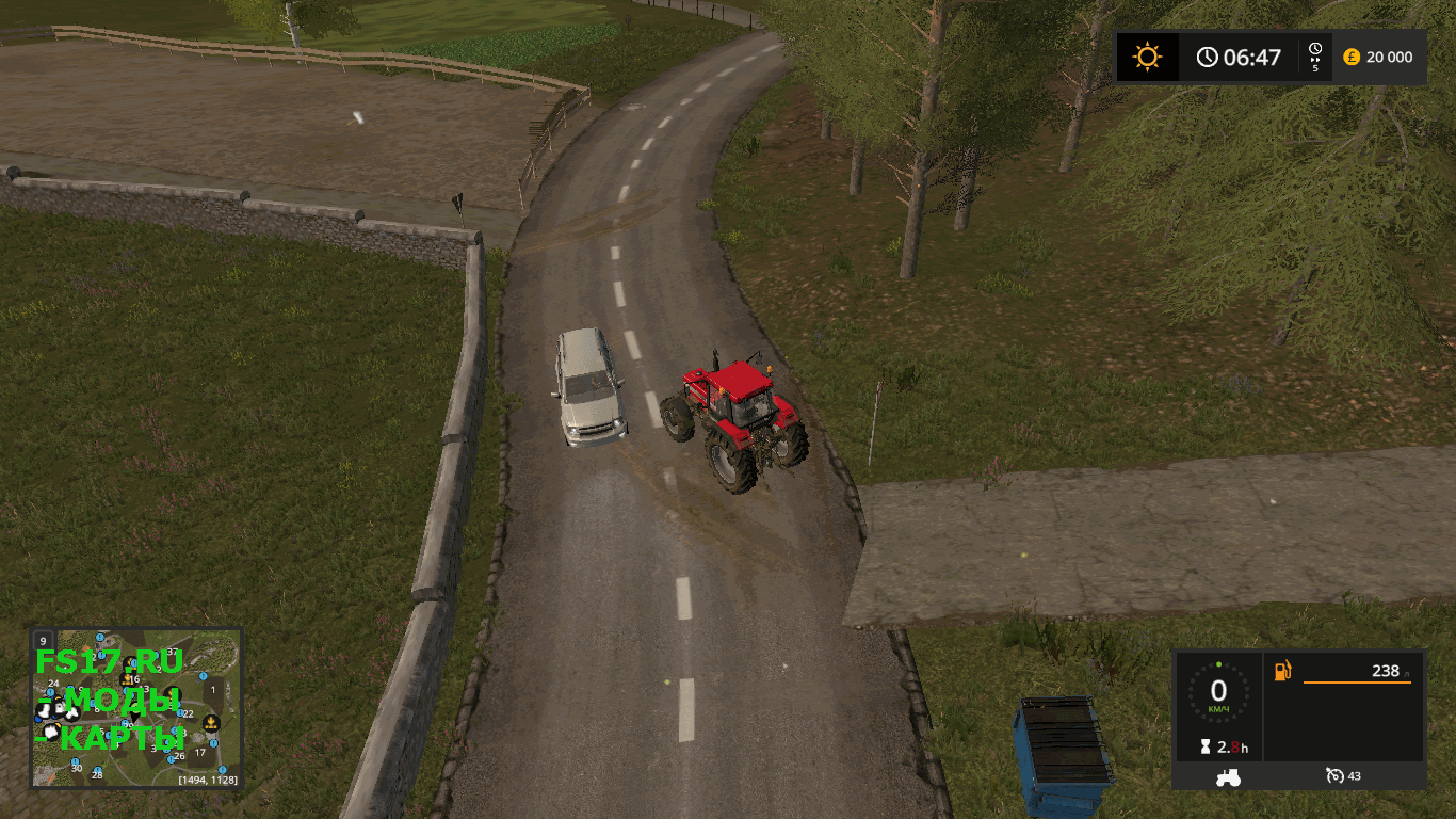 Карта The Hill Of Slovenia V1001 для Farming Simulator 2017 Farming Simulator игра Фермер 1046
