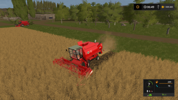 Комбайн BIZON GIGANT Z083 V1.0 для Farming Simulator 2017