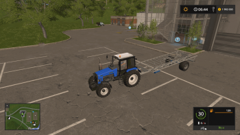 Прицеп для тюков OLAND HV72 BALE TRAILER V1.0 для Farming Simulator 2017