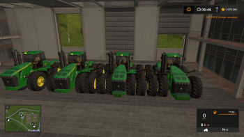 Трактор JD 9X30 SERIES BESTVERSIONEVER V3.1 для Farming Simulator 2017