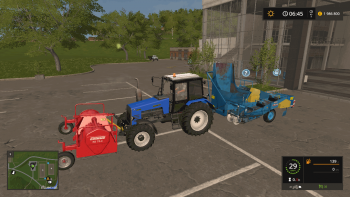 Картофелеуборочный комбайн Bolko-Z643 v 1.1 для Farming Simulator 2017