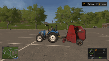 Пак тюкопрессов HESSTON 5580 PACK V1.0 для Farming Simulator 2017