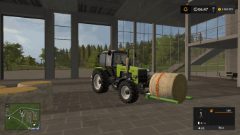 Транспортировщик тюков FRITZ BALLENGABEL V1.0.0.2 для Farming Simulator 2017