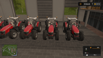 Трактор MASSEY FERGUSON 8700S V2.1 для Farming Simulator 2017