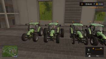 Трактор DEUTZ FAHR 5110 TTV V1.2.0 для Farming Simulator 2017