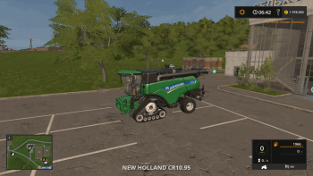 Комбайн NEW HOLLAND GREEN EDIT V1.0 для Farming Simulator 2017