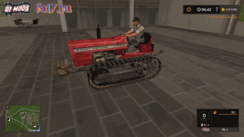 Гусеничный трактор MASSEY FERGUSON 174 C V1.0 для Farming Simulator 2017