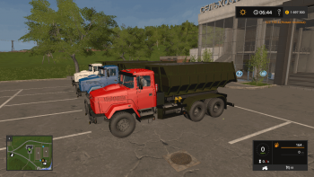 Самосвал КрАЗ 65055 v 4.0 для Farming Simulator 2017