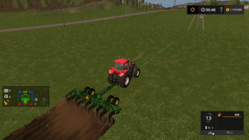 Плуг JOHN DEERE 2100 V1.1 для Farming Simulator 2017