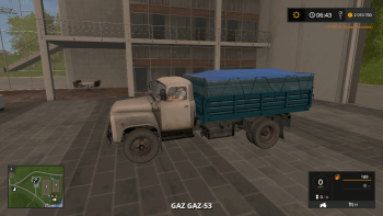 Грузовик  Газ-53 edit v 1.0 для Farming Simulator 2017