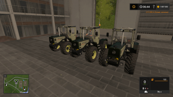 Трактор MERCEDES BENZ TRAC 1000 - 1100 V1.2 для Farming Simulator 2017