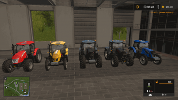 Пак тракторов LANDINI 6 SERIES V1.1 FINAL для Farming Simulator 2017