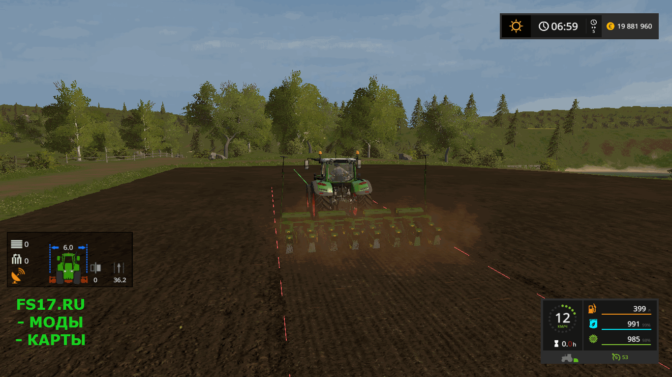 Пак сеялок John Deere 89 Series Planters V10 для Farming Simulator 2017 Farming Simulator 0956