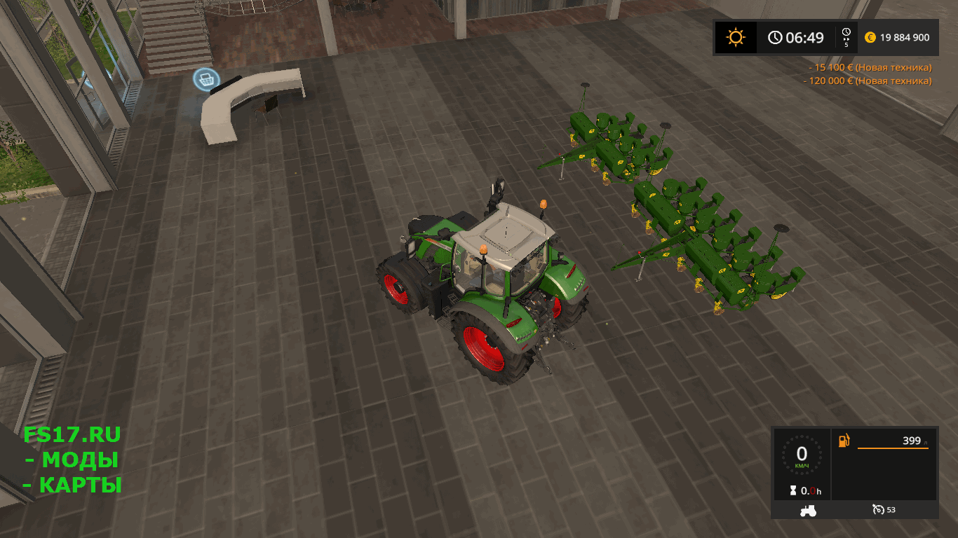 Пак сеялок John Deere 89 Series Planters V10 для Farming Simulator 2017 Farming Simulator 9861