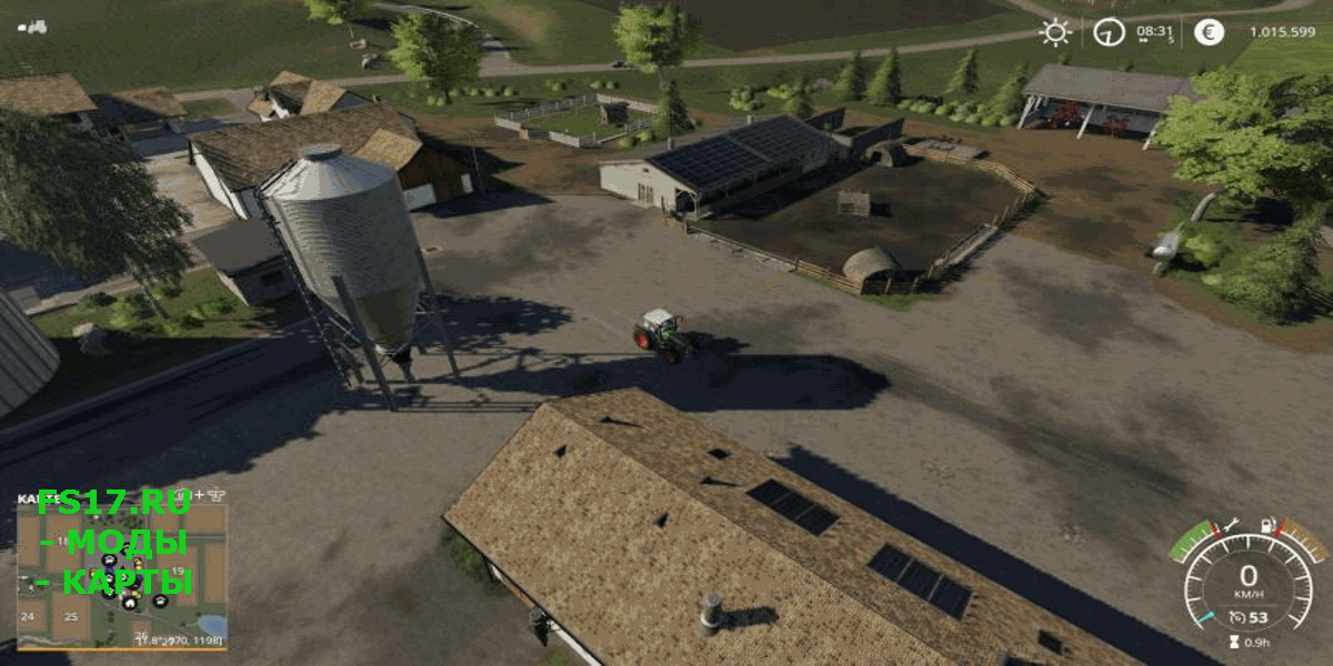Карта NEUBRUNN MAP V1.0.0.0 для Farming Simulator 2019