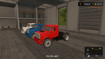 Тягач ЗиЛ 4421 V1.1.0.0 для Farming Simulator 2017