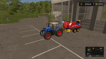Тюкопресс NEW HOLLAND BB960A AMERICAN V1.0 для Farming Simulator 2017