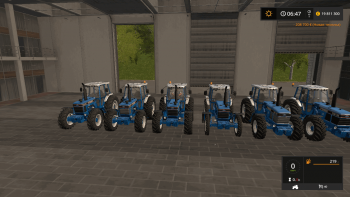 Пак тракторов FORD TW PACK V1.2.0 для Farming Simulator 2017