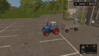 Прицеп BSS 8T V1.0 для Farming Simulator 2017