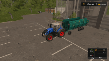 Силосный прицеп ПС 60  1.1 для Farming Simulator 2017