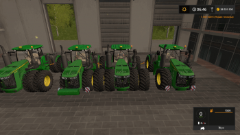 Трактор JOHN DEERE 9R - 2016 V1.0.0 для Farming Simulator 2017