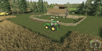 Овчарня OLD SHEEP PLACEABLE V1.0 для Farming Simulator 2019