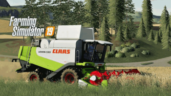 Комбайн Claas Lexion 530 v 1.0 для Farming Simulator 2019