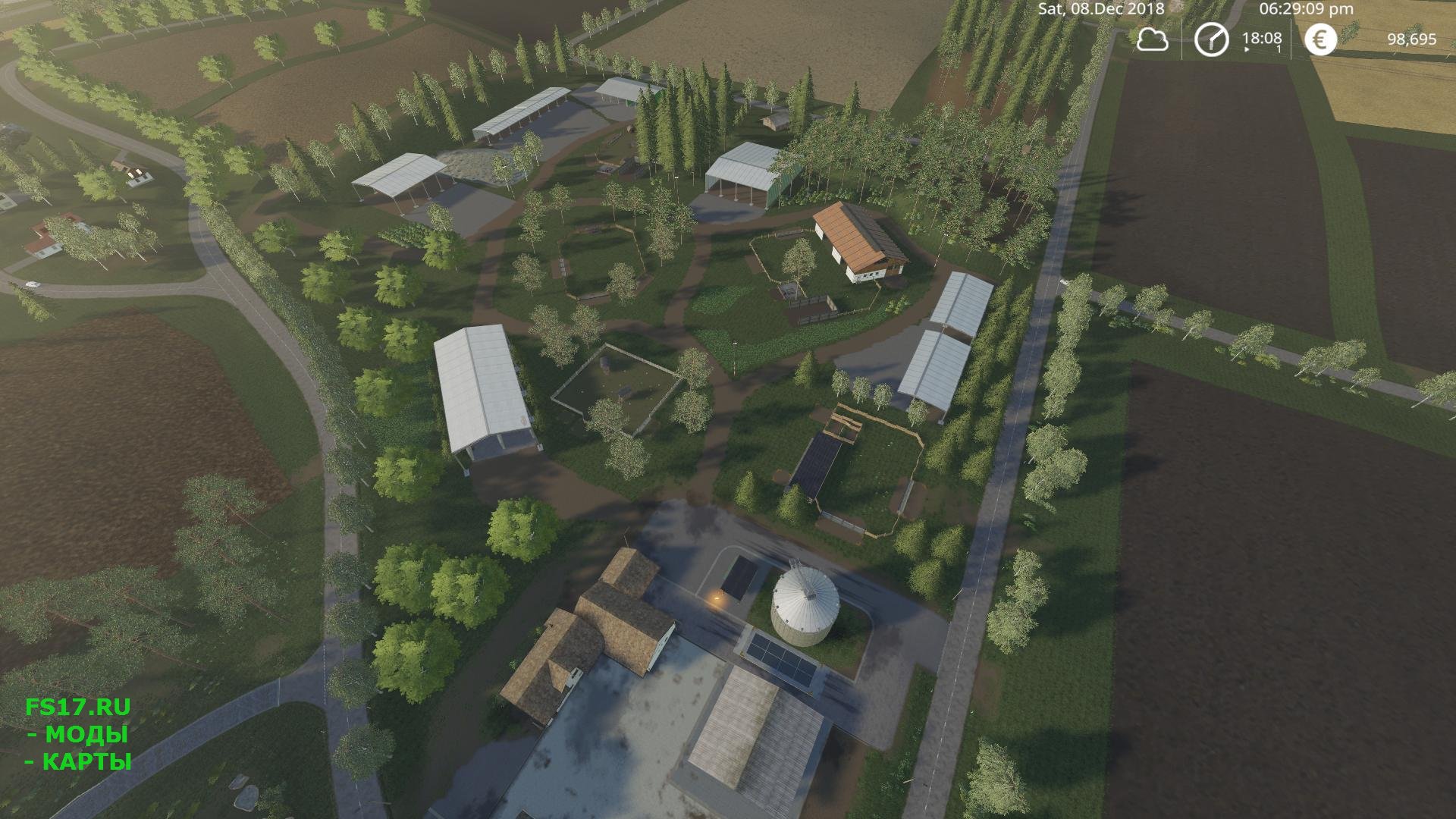 Карта ETA LA PRAIRIE ARDENNAISE V1.0.0.1 для Farming Simulator 2019