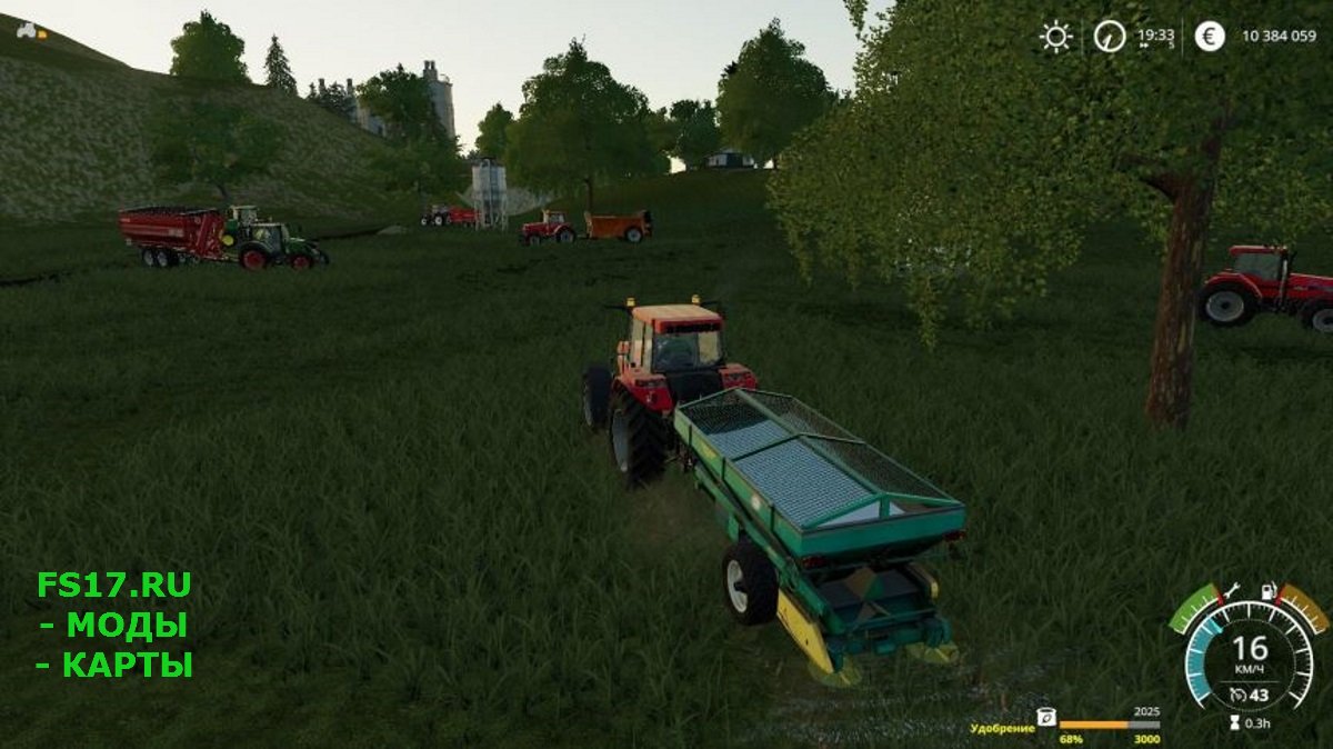 Распределитель удобрений МТТ-4У v 1.2 для Farming Simulator 2019