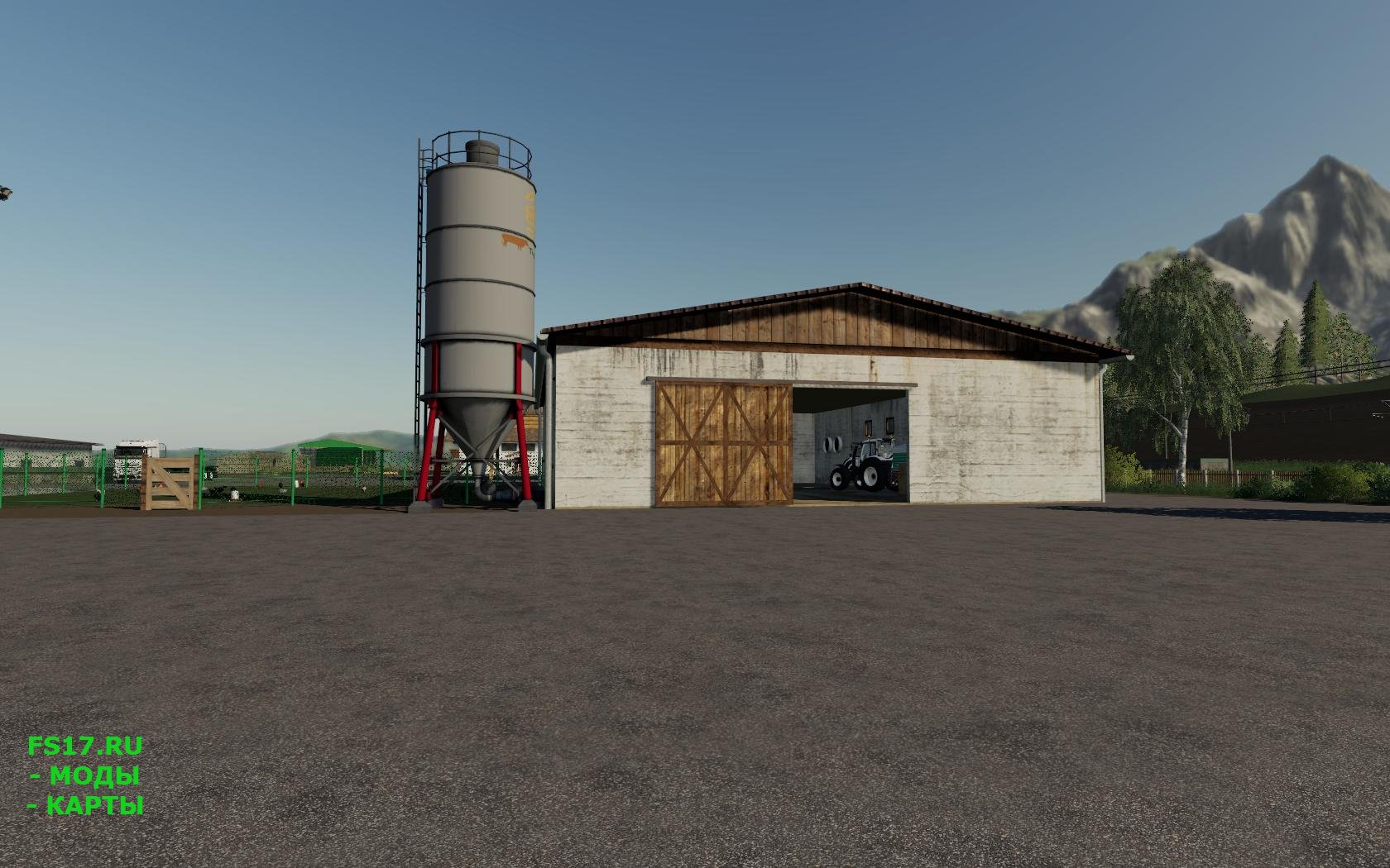 Курятник LARGE CHIKEN COOP V1.0 для Farming Simulator 2019
